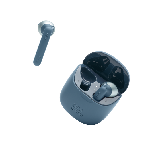 JBL Tune 225TWS - Blue - True wireless earbuds - Detailshot 3